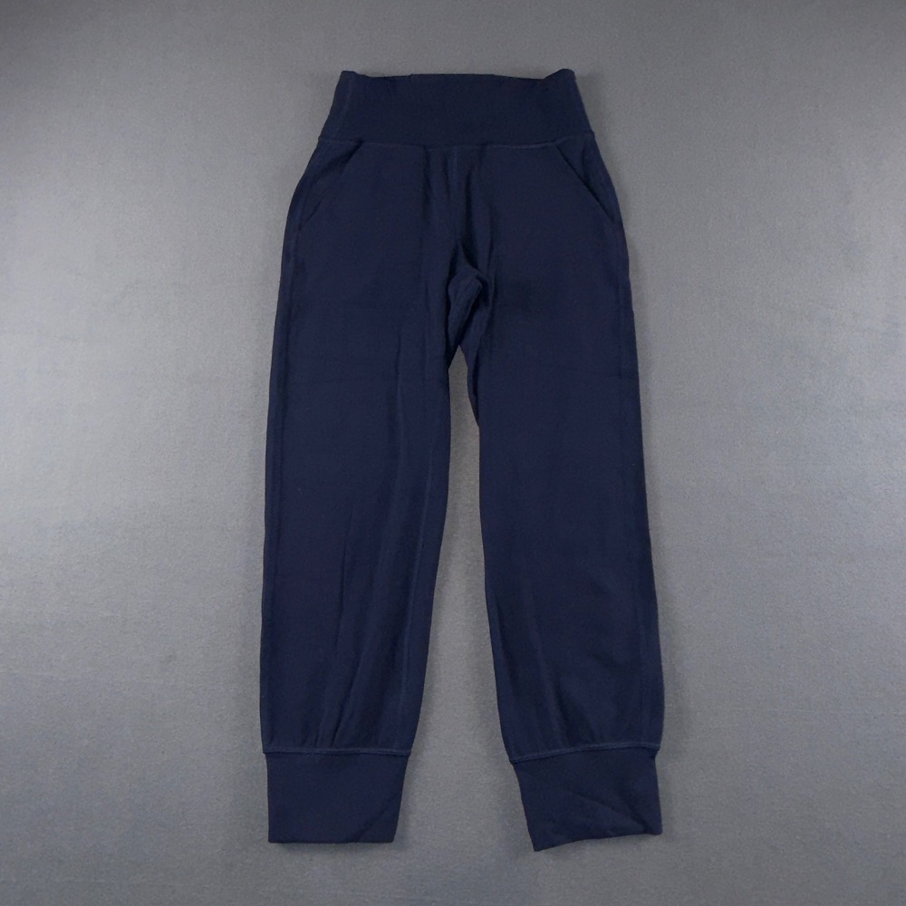 Lululemon Align High-Rise Cropped Jogger True Navy Blue Size 2 LW6BEFS